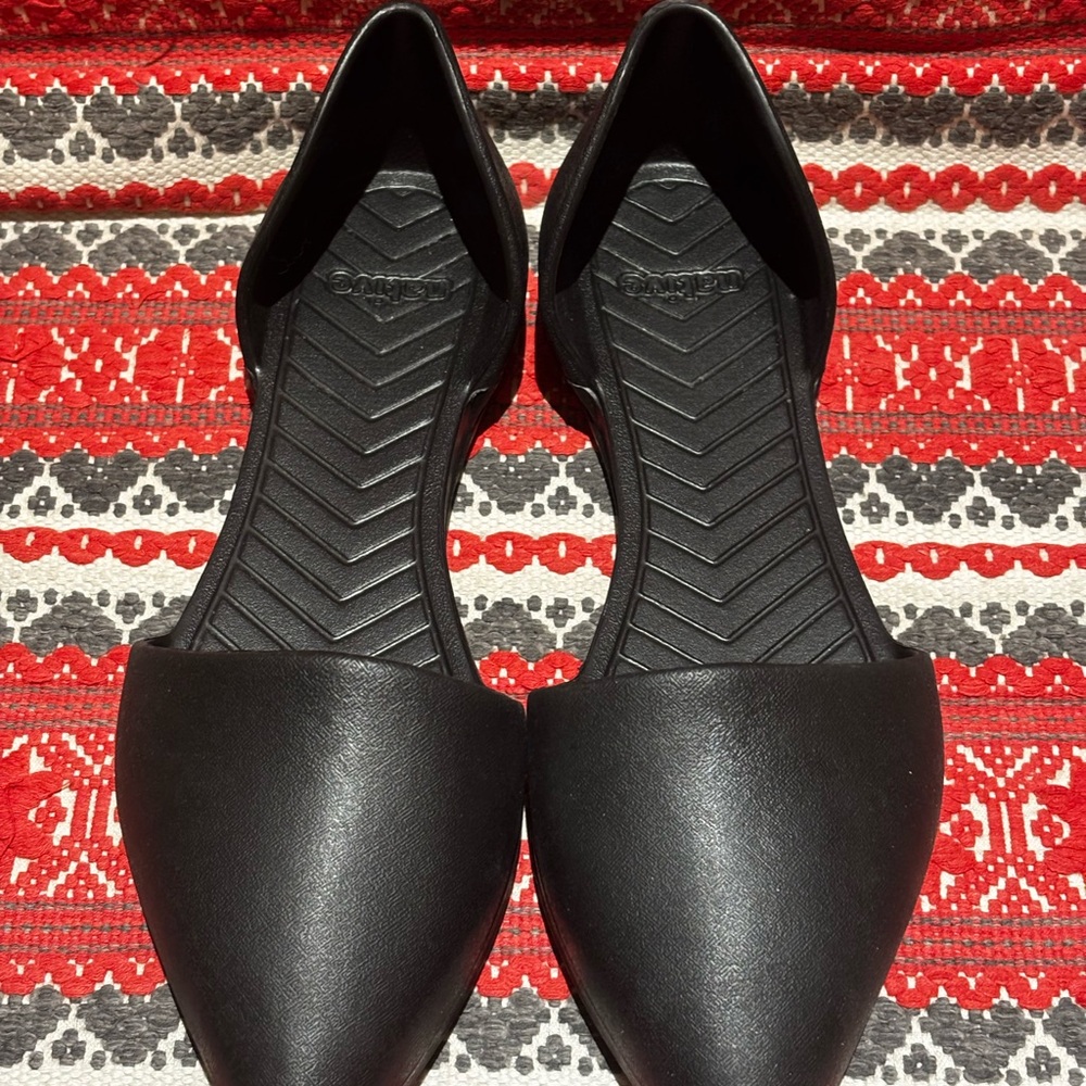 Native Audrey Black Women's Flats